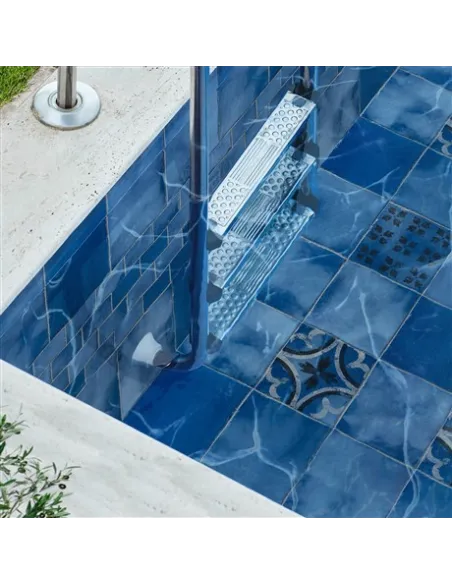 Carrelage décoratif Blu Evoluzione 20x20 cm