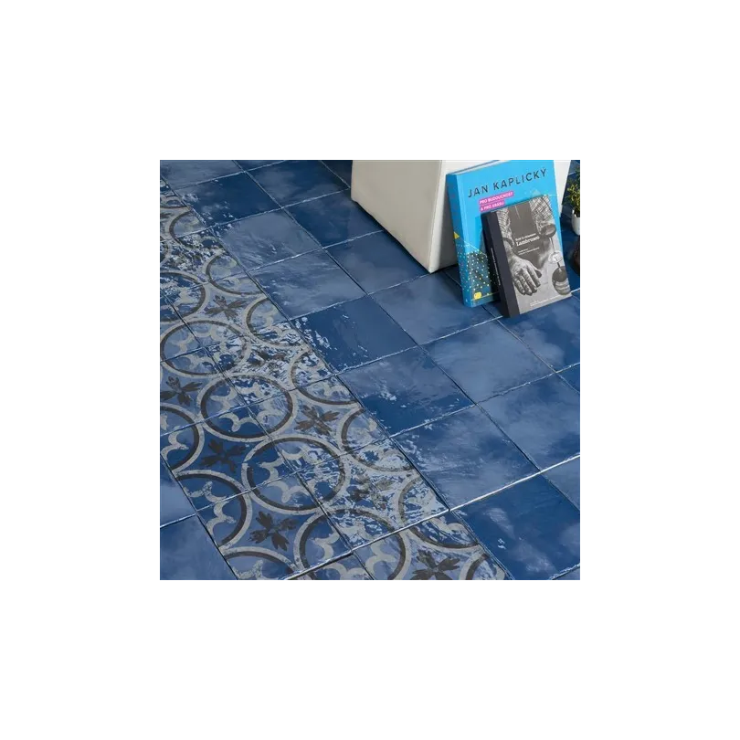 Carrelage décoratif Blu Evoluzione 20x20 cm
