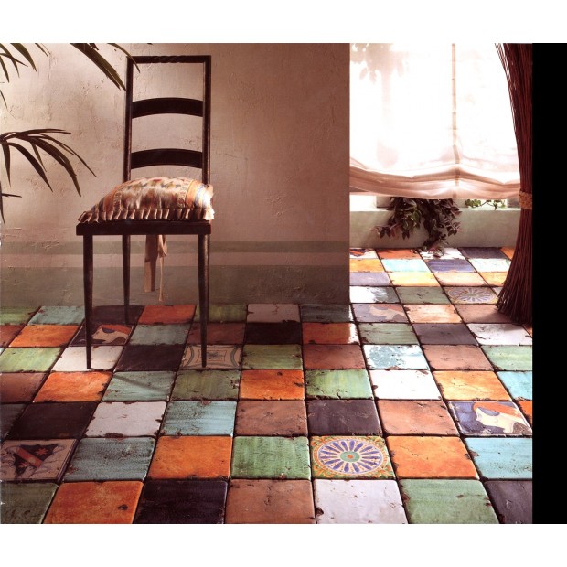 Carrelage décoratif Collezioni d’Autore Sole Blu 20X20 cm