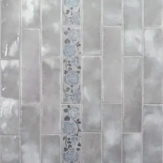 Carreau mural Gris 8X32 cm 2