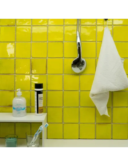 Artistic tiles Metallica Yellow      10x10 cm