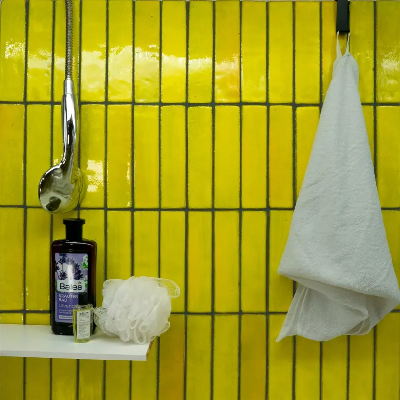 Artistic tiles Metallica Yellow 5x20 cm