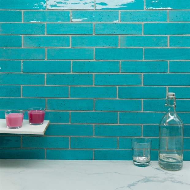 White  artistic tiles Laser Line 60x120 cm