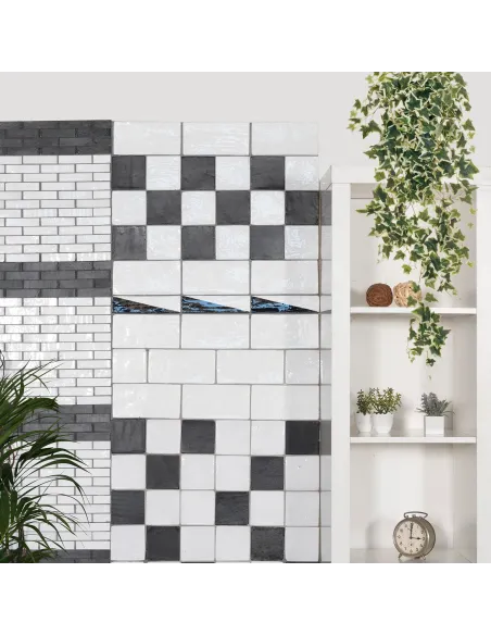 Artistic tiles Metallica White       10x10 cm