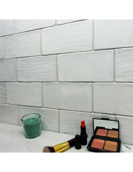Artistic tiles Metallica White 10x20 cm Artistic tiles Metallica White 10x20 cm