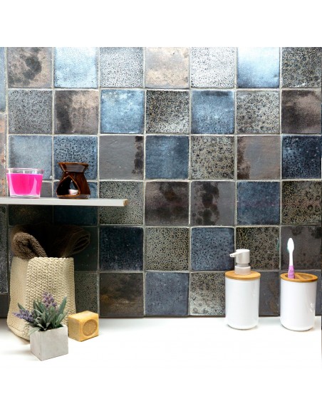 Artistic tiles Metal mix 10x10 cm Artistic tiles Metal mix 10x10 cm
