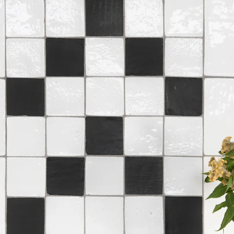 Artistic tiles Metallica White       10x10 cm