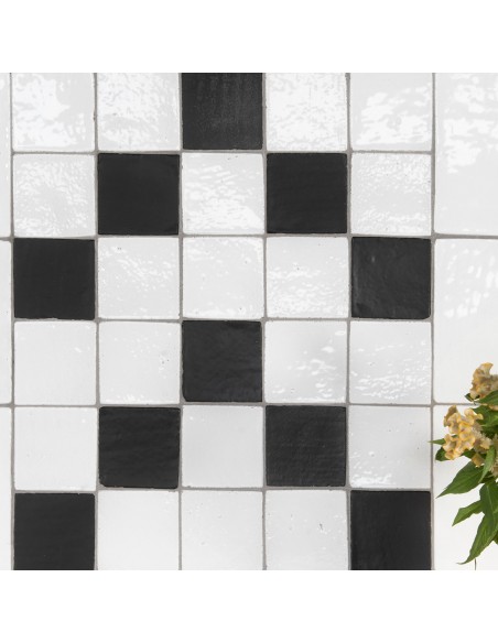 Artistic tiles Metallica White       10x10 cm