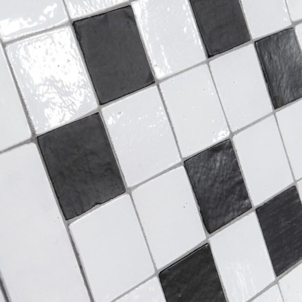 Artistic tiles Metallica White       10x10 cm