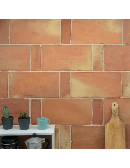 Handmade Terracotta tiles with treatment 15x30 cm Handmade Terracotta tiles with treatment 15x30 cm