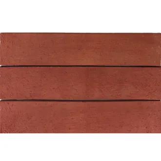 Terre rosse textured 6x30 cm