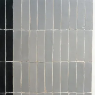 Carreaux de mur gris 6x25 cm 2
