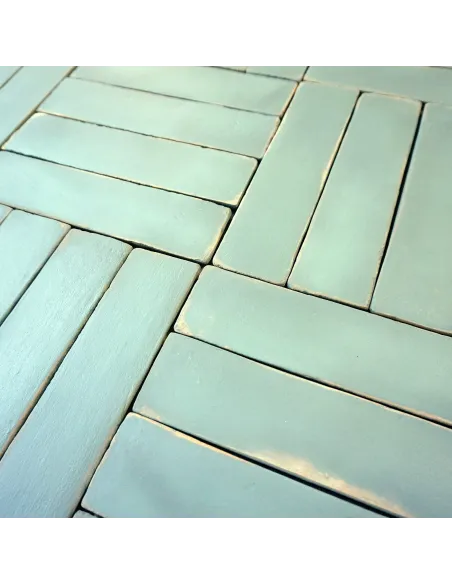 Pastel green bathroom and kitchen wall tiles 6x25 cm Pastel green bathroom and kitchen wall tiles 6x25 cm