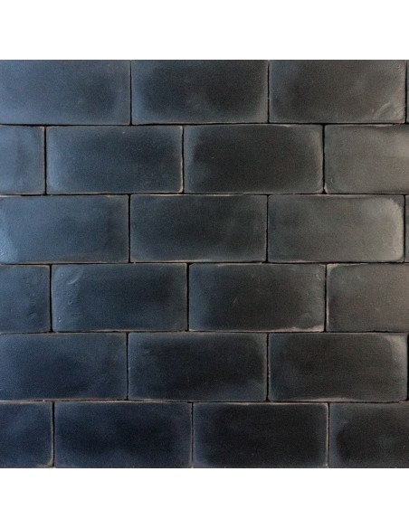 Black bathroom and kitchen wall tiles 12x25 cm Black bathroom and kitchen wall tiles 12x25 cm