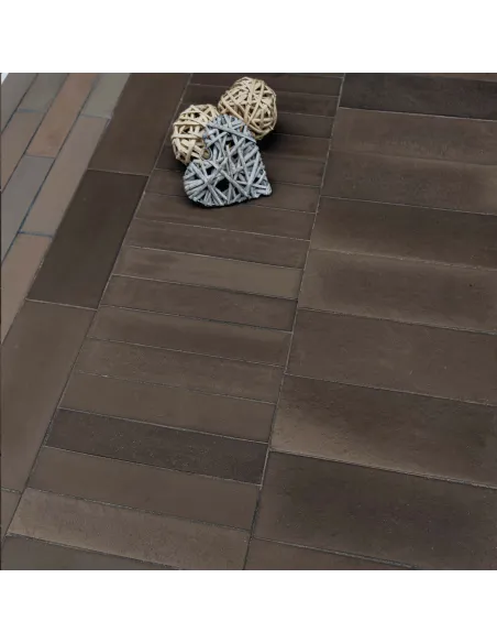 Terracotta tiles Terre scure natural 12x30 cm Terracotta tiles Terre scure natural 12x30 cm