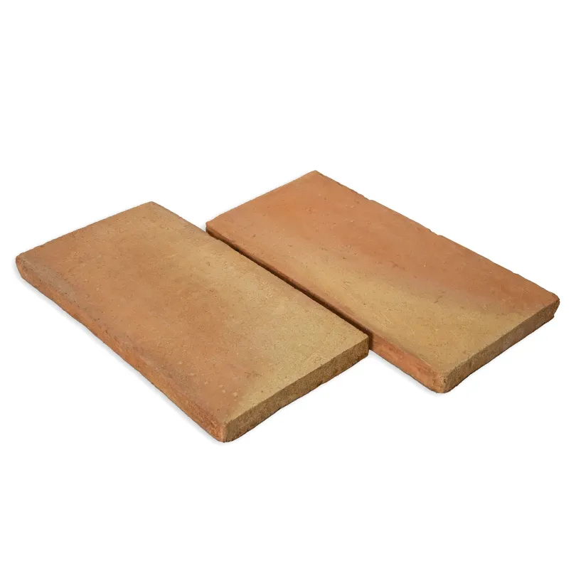 Hangemachte Terracotta Fliesen mit Behandlung 15x30 cm