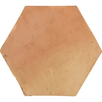 Hangemachte Terracotta Fliesen Hexagon mit Behandlung 20x23 cm 2