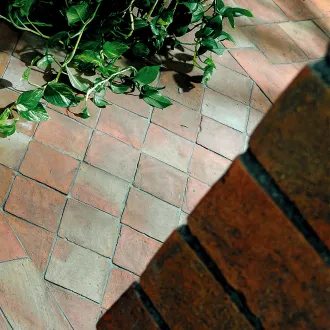 Handmade Terracotta tiles with treatment 15x15 cm