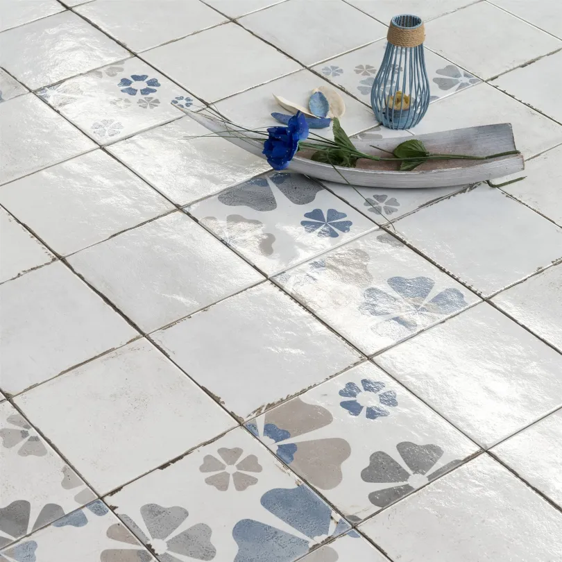 Piastrella decorativa Maioliche Italiane Liberty 20,5X20,5 cm