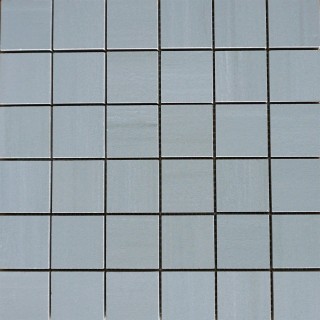 Piastrella mosaico in gres grigio mosaico Laser Line 30x30 cm