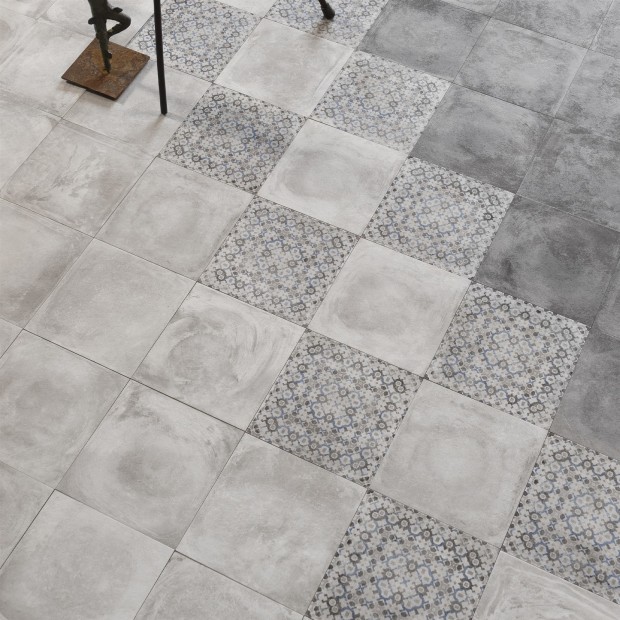 Grey artistic tiles Betonart 20x20 cm