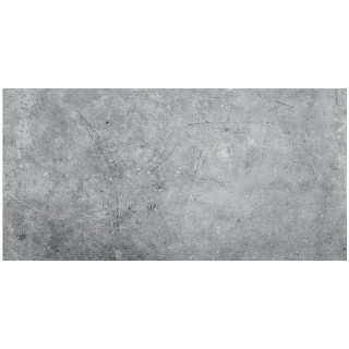 Gres porcellanato effetto cemento antico grigio 30x60 cm