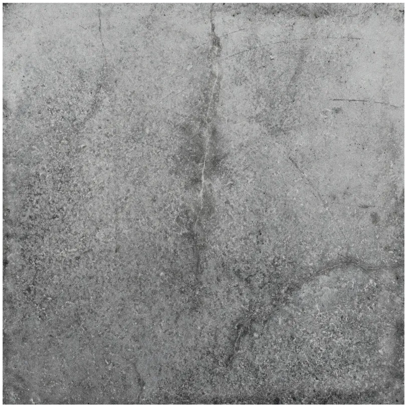 Grey antique cement effect stoneware Open Horizon 30x30 cm