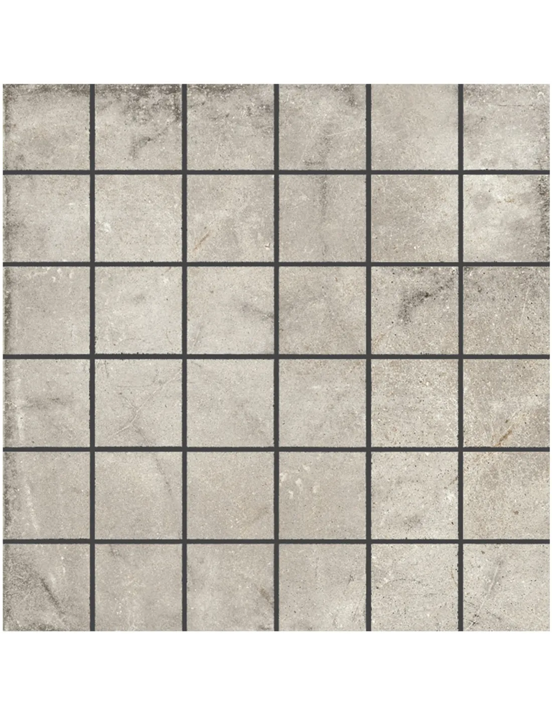 Piastrella mosaico beige effetto cemento 30x30 cm