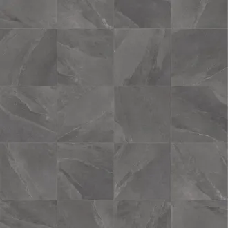 Carrelage effet pierre P Lime Anthracite 60x60 Cm 2