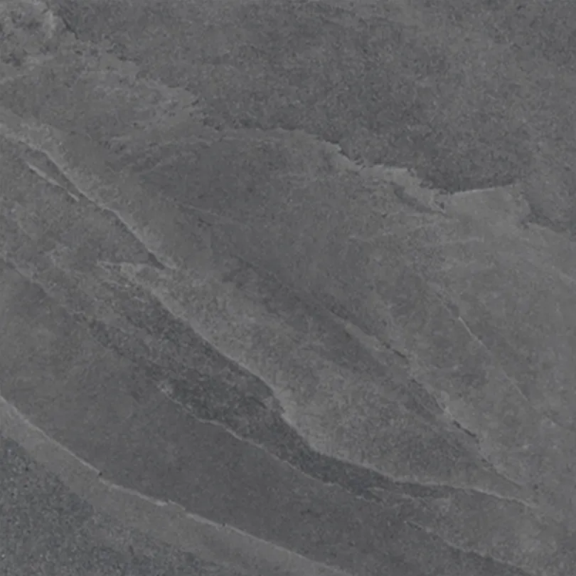 Gres effetto pietra P Lime antracite 80x80 cm