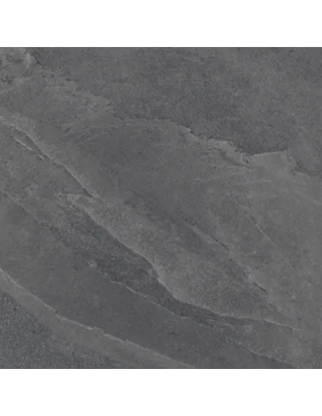 Gres effetto pietra P Lime antracite 80x80 cm
