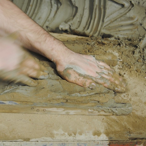 Handgemachte Dekorfliesen Loft Grau 20X20 cm