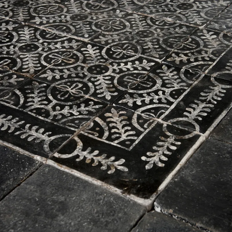 Handmade artistic tiles Loft Nero 20X20 cm
