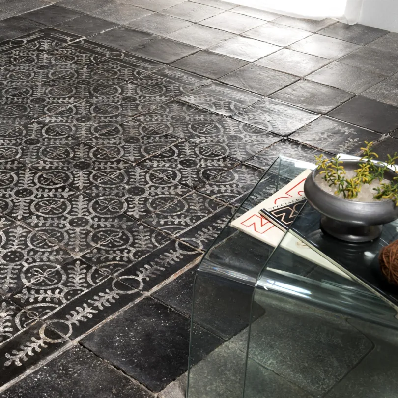 Ceramica artistica fatta a mano Loft Nero 20X20 cm