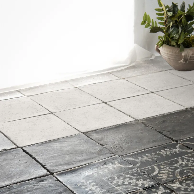 Handmade artistic tiles Loft Bianco 20X20 cm