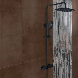 Carrelage Décoratif Melange Rouille 60x120 Cm
