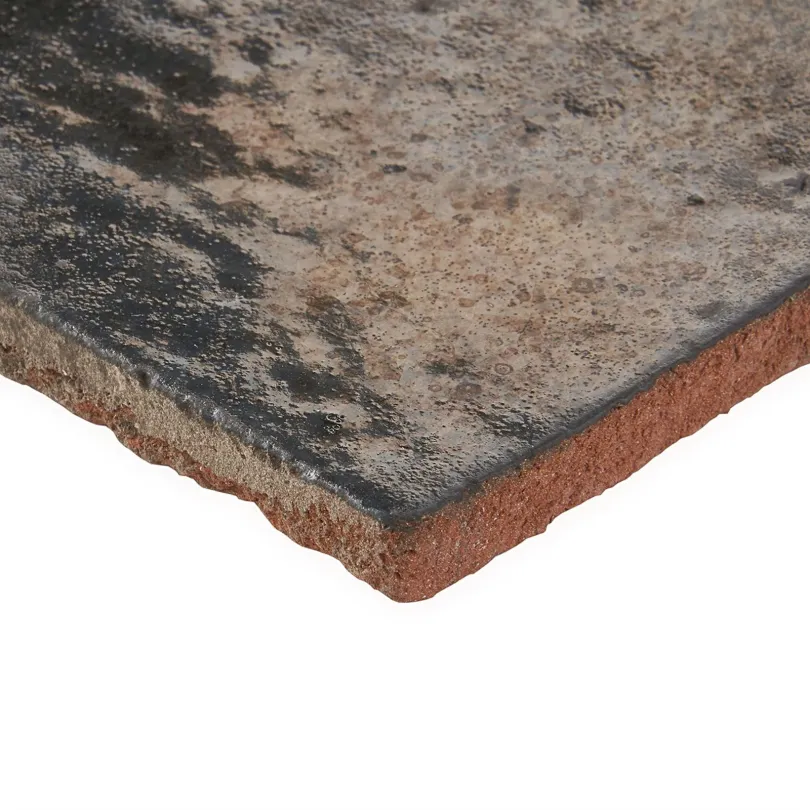 Handgemachte Dekorfliesen Metallica Brown 5x20 Cm