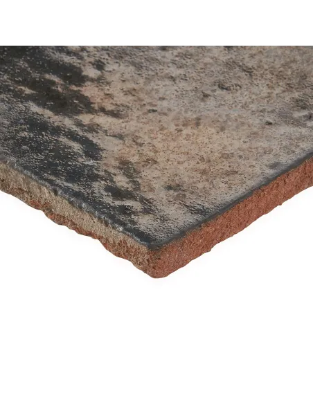 Handgemachte Dekorfliesen Metallica Brown 5x20 Cm