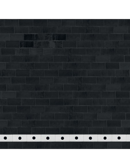 carrelage décoratif Metallica Black 5x20 Cm carrelage décoratif Metallica Black 5x20 Cm