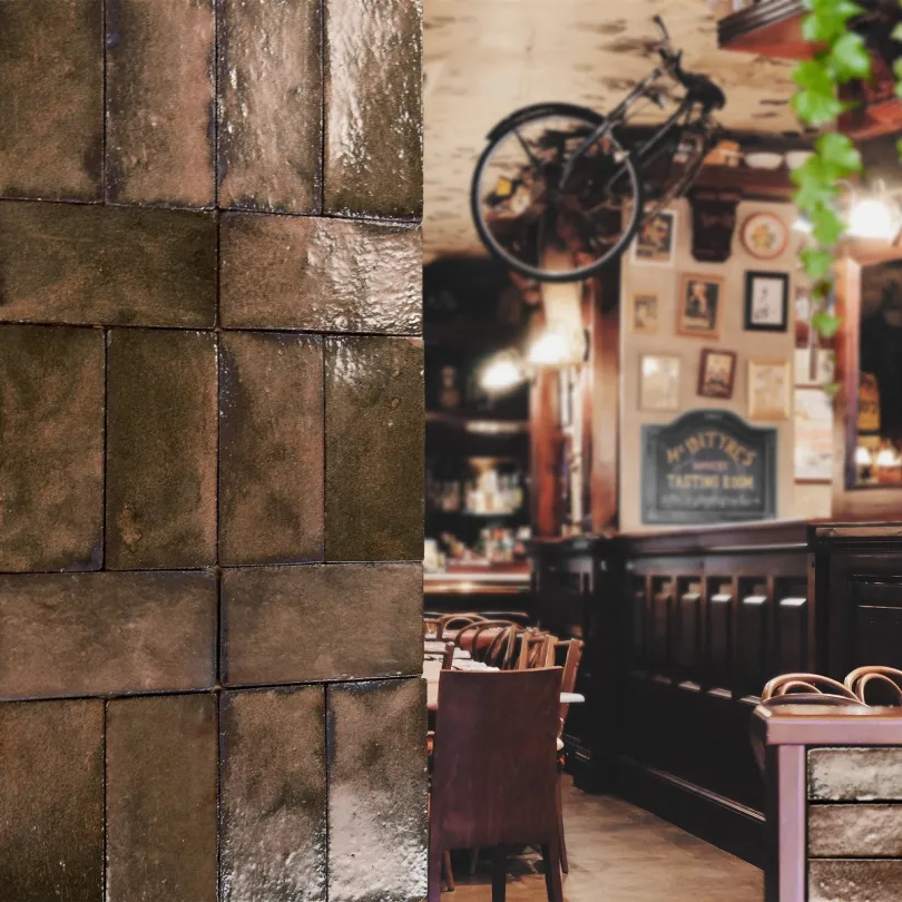 Ceramica Artistica Metallica Copper 5x20 Cm