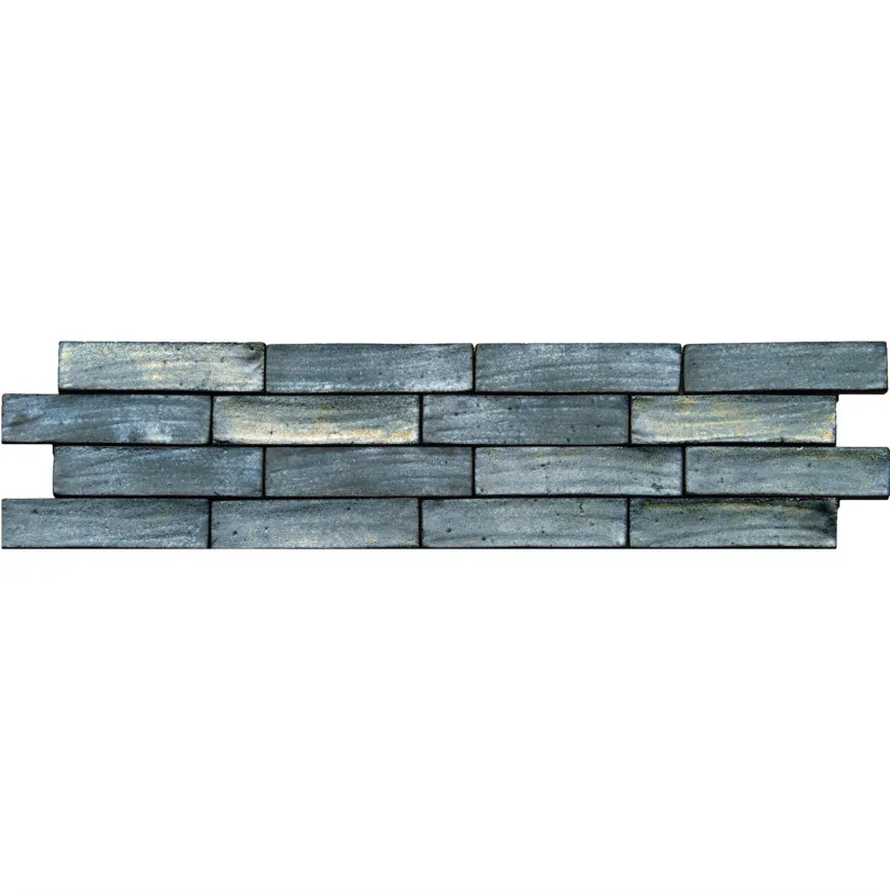 carrelage décoratif Metallica Silver 5x20 Cm