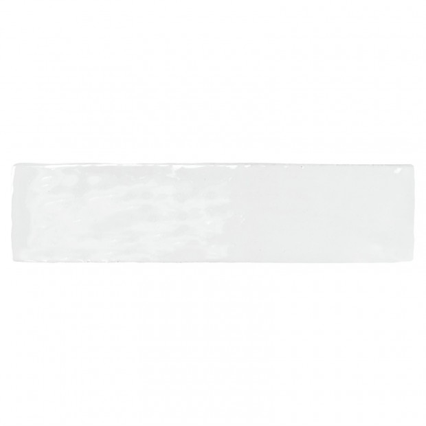 carrelage décoratif Metallica White 5x20 Cm