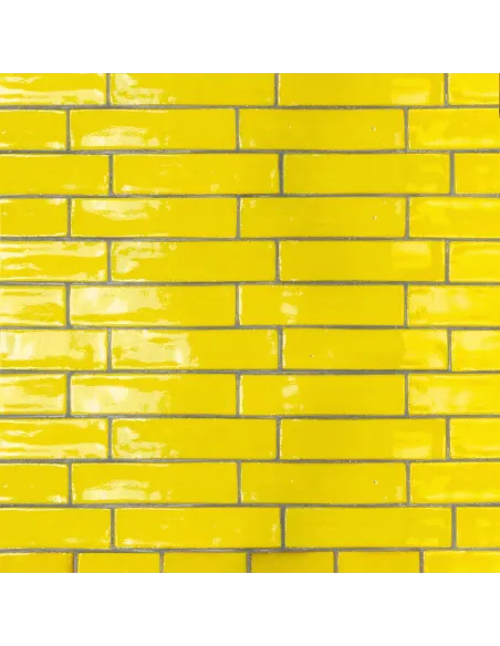 carrelage décoratif Metallica Yellow 5x20 Cm carrelage décoratif Metallica Yellow 5x20 Cm