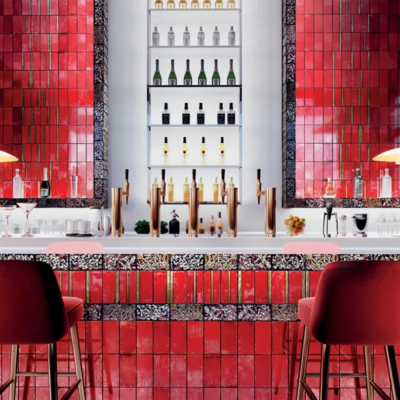 Artistic tiles Metallica Selenium 5x20 cm