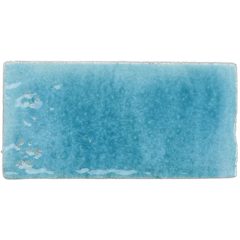 carrelage décoratif Metallica Blue 10x20 Cm