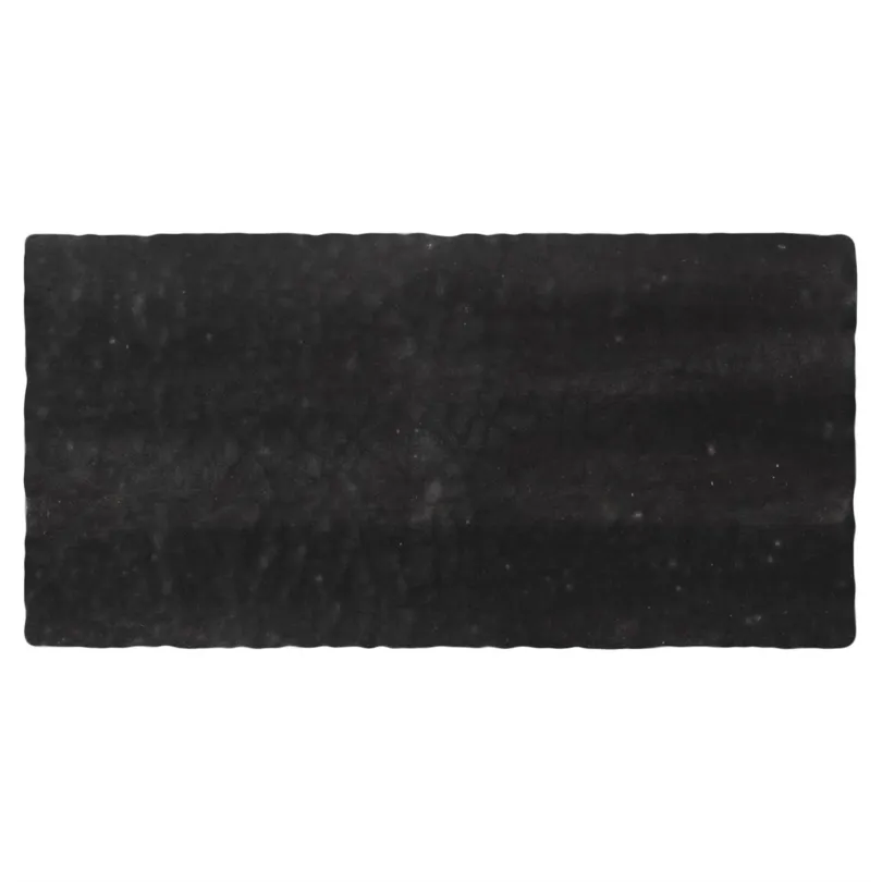 carrelage décoratif Metallica Black 10x20 Cm