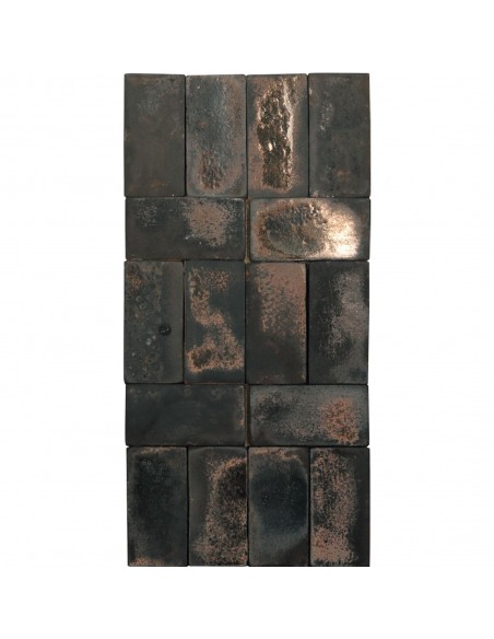 Ceramica Artistica Metallica Brown 10x20 Cm