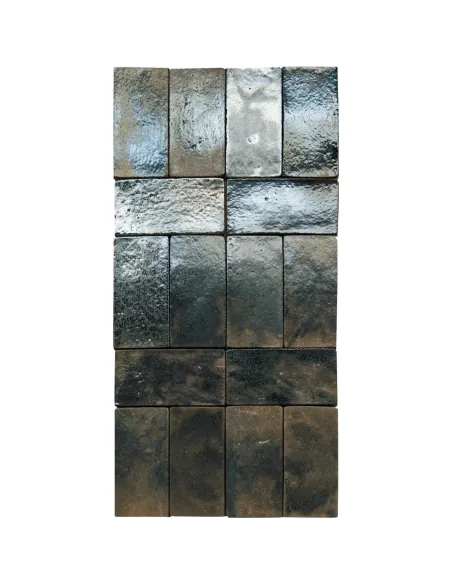 carrelage décoratif Metallica Golden 10x20 Cm carrelage décoratif Metallica Golden 10x20 Cm