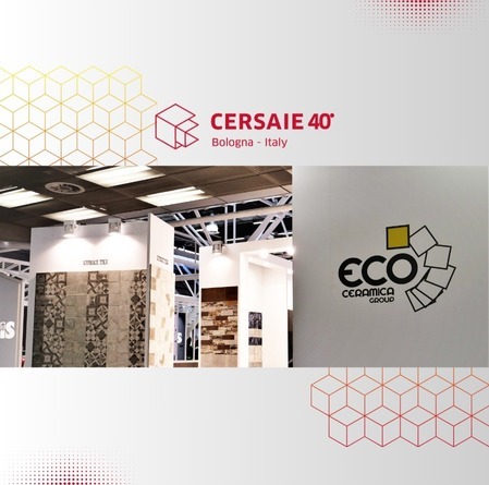 Eco Ceramica alla fiera Cersaie 2023. Padiglione 26, Stand B87