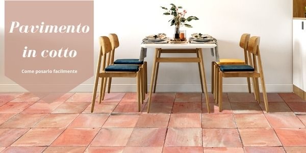 Terracotta floor tiles: how to lay them easily
